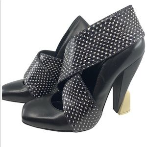 balenciaga boots with the python strap